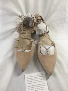 Calvin Klein Womens Haide Ballet Flat- Sandstorm SZ 10 - Picture 1 of 10