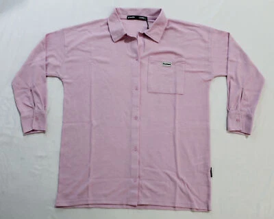 Playboy x Missguided Women's Lounge Waffle Knit AOP Nightshirt CD4 Pink Size 8 - Image 1 of 4