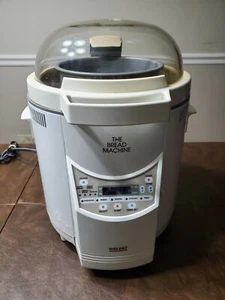 Máquina de pan Wel-Bilt ABM-100-3 cúpula blanca superior 2 libras fabricante de pan - Imagen 1 de 10