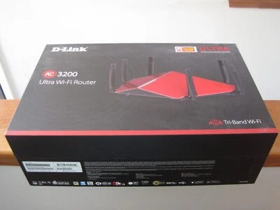 D-Link AC3200 Ultra Tri-Band Wi-Fi Router 6 High Performance Beamforming MINT - Image 1 of 4