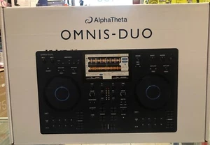 AlphaTheta OMNIS-DUO Portable Battery-Powered All-in-One DJ System w/ Bluetooth - Picture 1 of 1