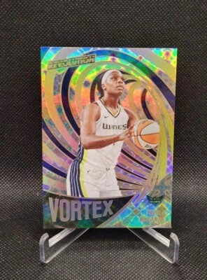 2022 Panini Revolution WNBA Teaira McCowan Vortex Galactic Case Hit SSP  - Image 1 of 2