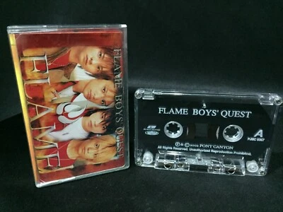Flame Boy's Quest Cassette Tape (Flight Master 2002) Japanese Boy Band J-POP - Image 1 of 3