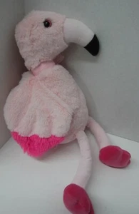 Pink Flamingo Stuffed Animal Plush Kellytoy Florida Tropical Bird Long Legs SOFT - Picture 1 of 9