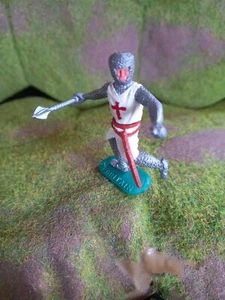 Timpo Crusader Knight With Mace Good Condition - Picture 1 of 4