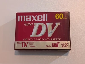 Maxell Mini DV Camcorder Band NEU versiegelt. 60 min SP 90 min LP - Bild 1 von 2