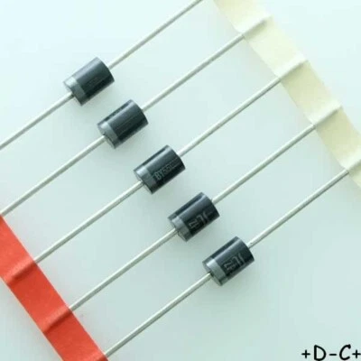 BY550-1000 Diode 1000V 5A DO-201AD Diotec RoHS (lot de 5)