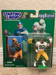 GREEN BAY PACKERS REGGIE WHITE NFL FOOTBALL STARTING LINEUP 1998 EDITION - Picture 1 of 2