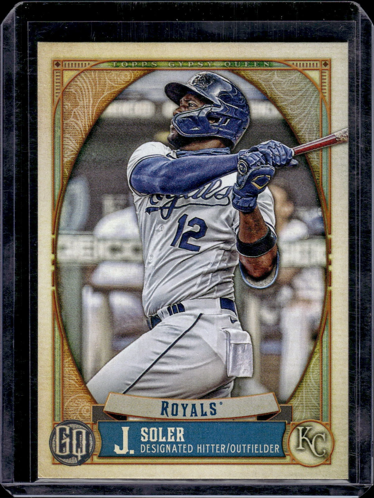 2021 Topps Gypsy Queen #GQ-60 Jorge Soler Bazooka Back Kansas City Royals