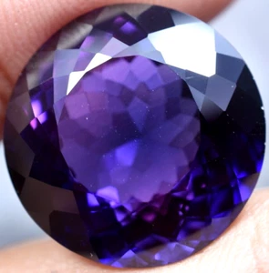 Natural 31.15 Ct Boysenberry Sapphire GGL Certified fabulous Loose Gemstone - Picture 1 of 10