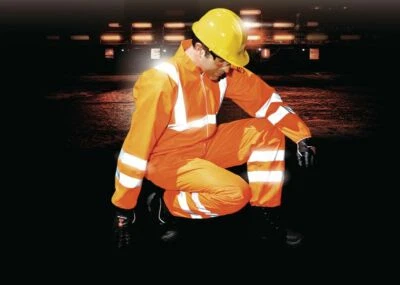 HONEYWELL Ne-Hon 6 ORANGE HIZ EINWEGKESSELANZUG INSGESAMT EN471 EIN VERWENDBAR