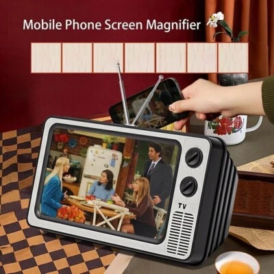 AMPLIFICATORE SCHERMO CELLULARE LENTE INGRANDIMENTO 3D 12" SMARTPHONE TV RETRO' - Immagine 1 di 4