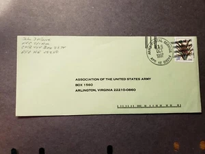 APO 09250 KATTERBACH, GERMANY 1997 Army Cover HHC 2/1 Avn APO 09264 - Picture 1 of 2