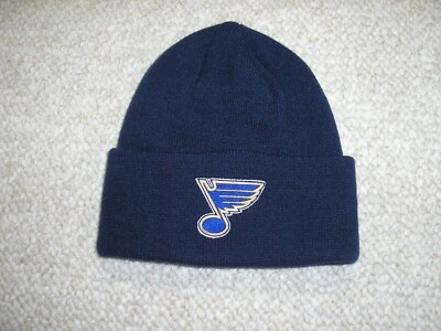 St. Louis Blues-Reebok Knit Stocking Cap-New Without Tags - Image 1 of 2