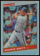 2020 Donruss Optic #R86-3 George Brett Retro 1986 Holo NEAR MINT