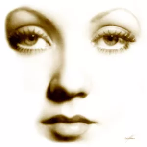 Visage Collection - Ann Southern - Southern Comfort 24" x 24" Canvas Art Poster - Picture 1 of 1