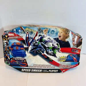 Marvel Spider-Man Speed Smash Playset Diecast Muscle 2007 Superhero N/O Stock - Picture 1 of 10