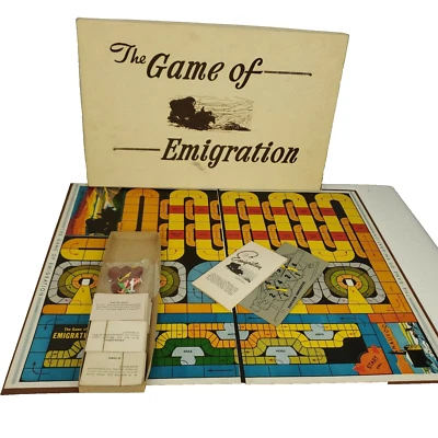 Vintage 40s Game of Emigration 1946 1st Edition Rare Mormon LDS Board Game - Image 1 of 4