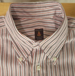 Robert Talbott Bespoke Striped Dress Shirt Size 15.5 36.5 Made in USA - Picture 1 of 7