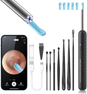 Eliminación de cerumen, limpiador de oídos con cámara y luz - Bild 1 von 12