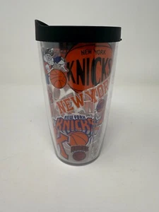 New York Knicks Tervis Tumbler Classic Orange Black Lid National Basketball NBA - Picture 1 of 7