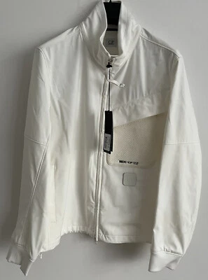 C.P. Company Shell-R Soft White Jacket Size Medium - New With Defect - Image 1 of 4