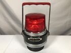 Vintage Ash Flash Light Red Beacon Light Suction Cup End Tested Hong Kong