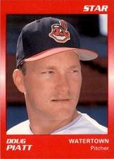 1989 Star #184 Doug Piatt Watertown Indians