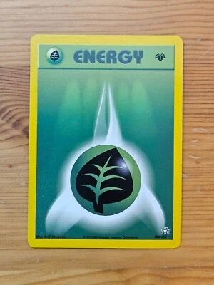 Pokemon TCG Neo Genesis Grass Energy 108/111 1st Edition LP WOTC. - Image 1 of 2
