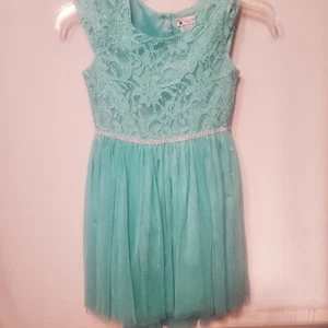 Emily West girls dress Size 10 Dispite Lighting Dress Is Blue - Picture 1 of 8