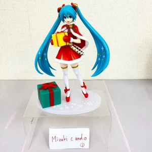 Hatsune Miku Figure Christmas Xmas 2019 Present Santa Claus Costume Ribbon Rare - Picture 1 of 24