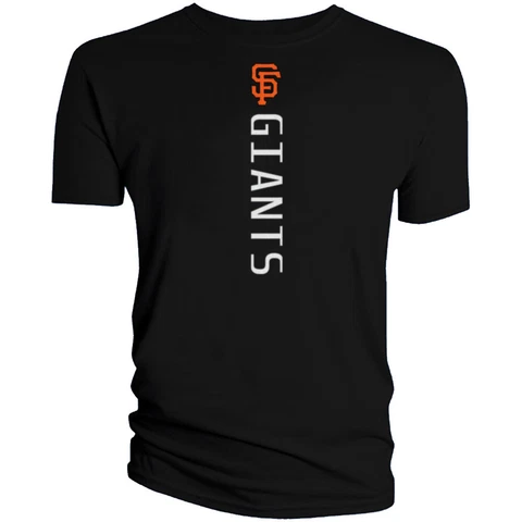 San Francisco Giants T-Shirt Vertical Graphic SF SFG Men Cotton Blend Frisco Cover