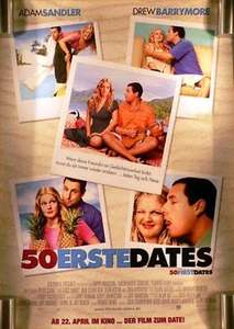 50 erste Dates - Filmplakat A1 84x60cm gerollt - Picture 1 of 1
