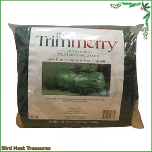 NEW ©2003 ARTIFICIAL TREE STORAGE BAG by The TrimMerry - Holds Up To A 9' Tree - Picture 1 of 5
