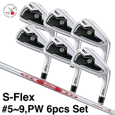 ROYAL COLLECTION TM-X Iron 6pcs Set #5~9,PW S-Flex N.S.PRO MODUS3 TOUR 115 RH - Image 1 of 4