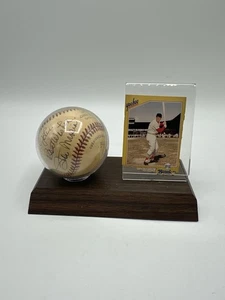 Carta Stan Musial Yoo-Hoo edizione limitata e display baseball autografato - Foto 1 di 6