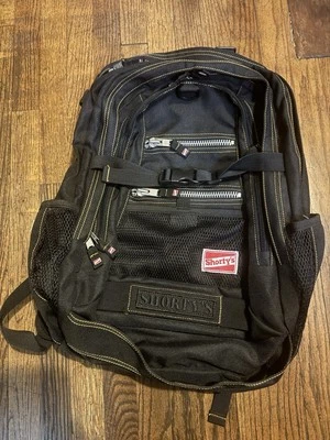 Vintage 90s Shortys Skate Backpack - Chad Muska Skateboard Storage Bag NOS NEW! - Image 1 of 2