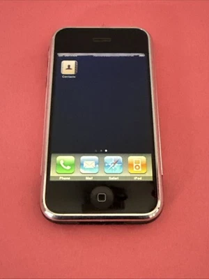 Apple iPhone 1st Generation - 8GB - Black - A1203 (GSM) - Image 1 of 3