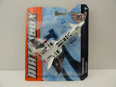 Matchbox Sky Busters Undercover Twin Blast 2012 (blanco/negro) Foto 1 de 4