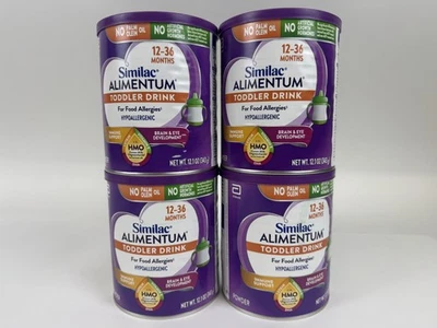 Similac Alimentum Formula 12,1 OZ expira agosto 2026 4 latas Foto 1 de 3
