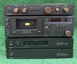 Technics Micro Component Preamp SU-C01K MM/MC phono/amplificatore di potenza SE-C01K/Tape M02 - Foto 1 di 18