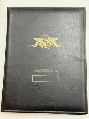 US Commemorative Gallery Quarter Collection 2005-2008 40 Coins 24 kt Gold Plated - Image 1 of 4