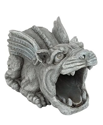 Roland the Gargoyle Gutter Guardian Rain Downspout Design Toscano QM7512079 - Image 1 of 4