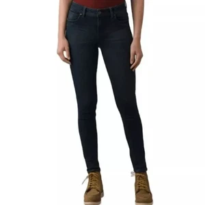 Pantalones de mezclilla para mujer Prana Soma talla 2/26 oscuros tintados negros - Imagen 1 de 3