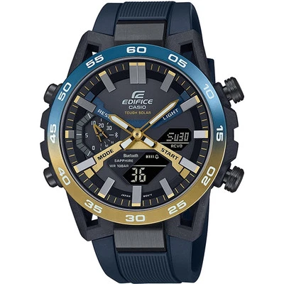 Casio Edifice ECB-2000YNP-1AJF Solar Bluetooth Cronógrafo Carbono Nuevo Reloj Para Hombre Foto 1 de 4