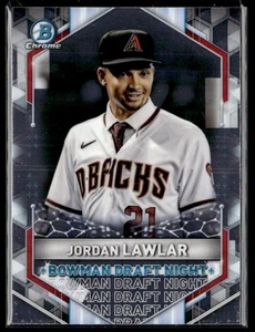 2021 Bowman Draft #BDN-4 Jordan Lawlar Bowman Draft Night - Picture 1 of 2