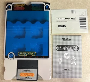 Vectrex Berzerk 1980 Video Game Complete in Box - Picture 1 of 9