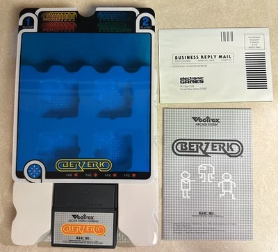 Vectrex Berzerk 1980 Video Game Complete in Box - Image 1 of 4