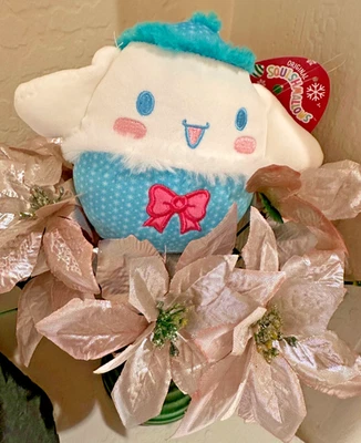 CINNAMOROLL  Sanrio Hello Kitty and Friends : Christmas 5”  Plush. NWT - Image 1 of 4