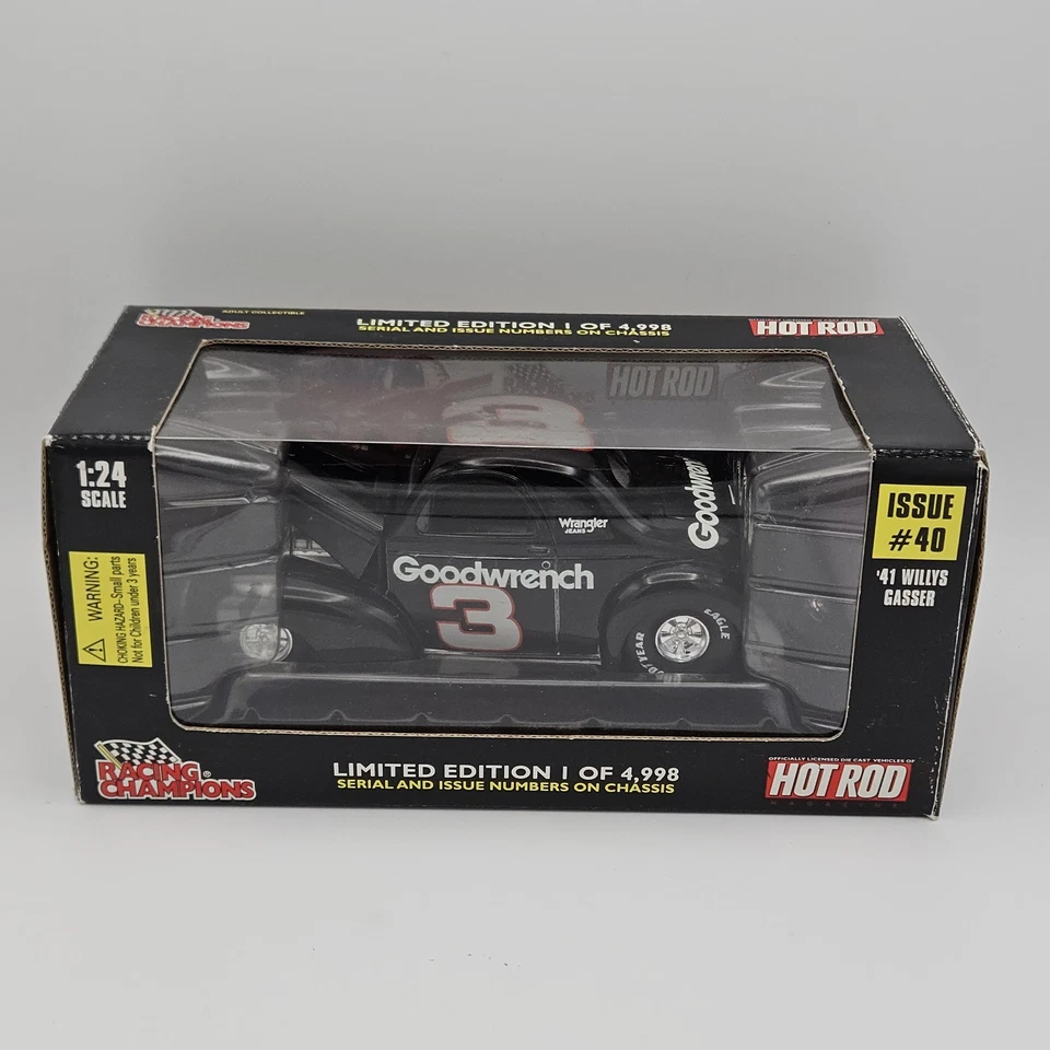 Dale Earnhardt #3 1941 Willys Gasser 1/24 edición limitada campeones de carreras nuevo en caja Foto 1 de 4